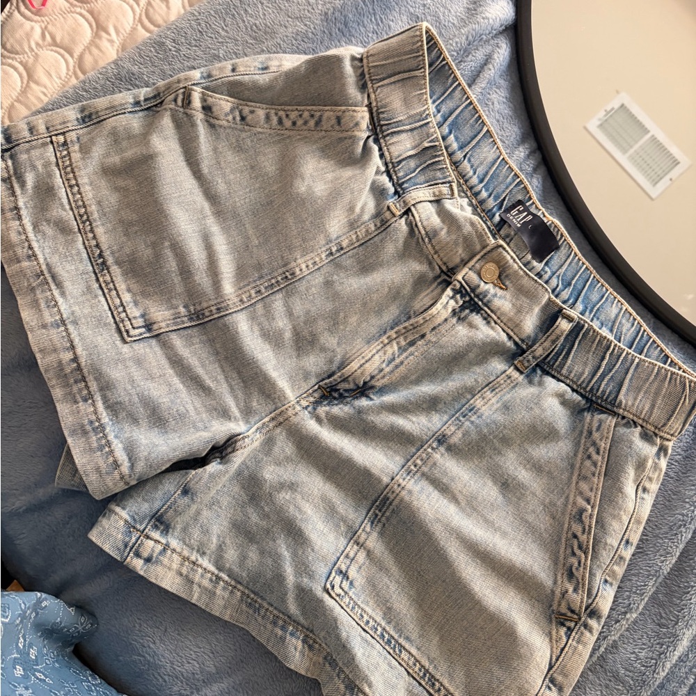 GAP Light Blue Jean Shorts for Women